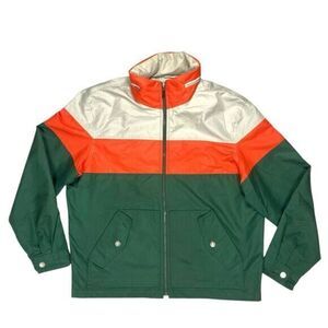 RoundTree & Yorke Performance Jacket L Water Resistant Zipper Sporty Athleisure